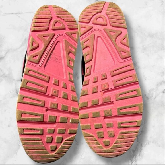 Fuse 53 Black & Pink Girls Athletic Sneakers Size 1 - Picture 5 of 13